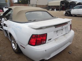 2003 FORD MUSTANG GT WHITE CONV 4.6L AT F17017